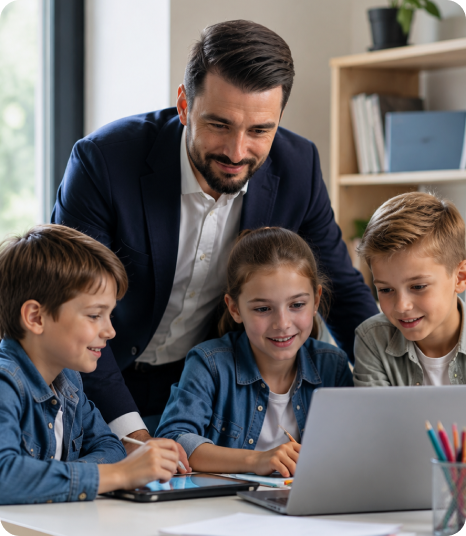 Our CEO still teaches full-time