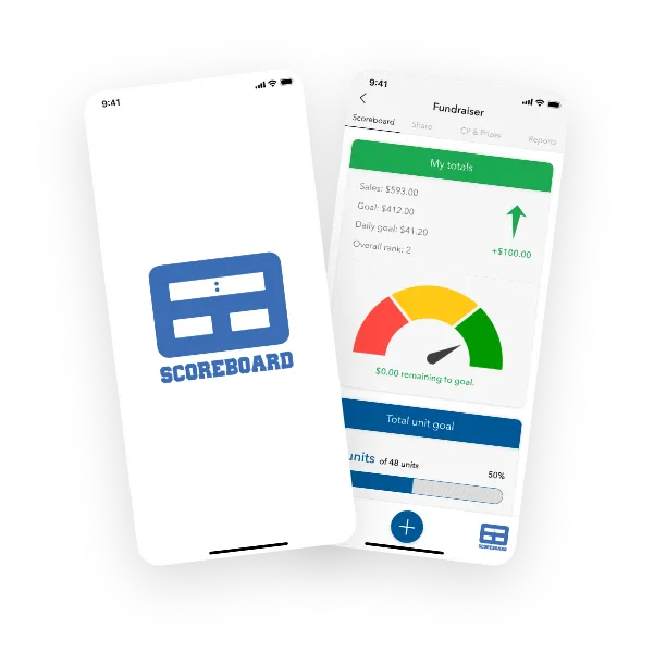 Scoreboard user dashboard